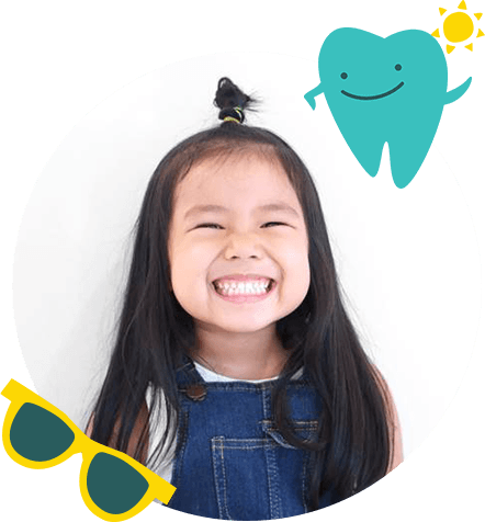 girl smiling about how to prevent dental emergencies in Scottsdale